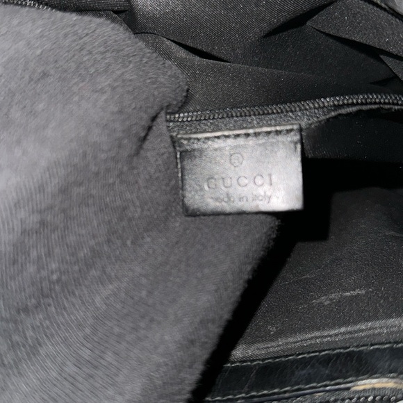 AUTHENTIC GUCCI Vintage GG Canvas Bamboo Tote (Tom Ford Era) 2way rare🎍 - Picture 3 of 13